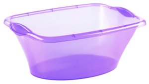 Addis - Purple Rectangular Basin - 17 Litre