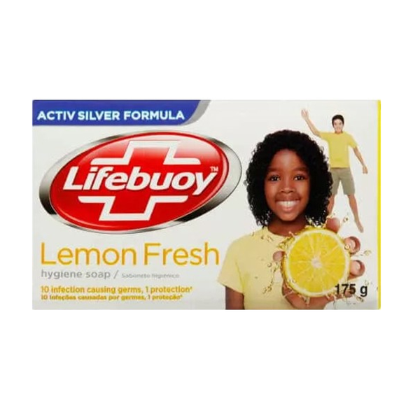 Lifebuoy Lemon Fresh Soap Bar- 175g Pack