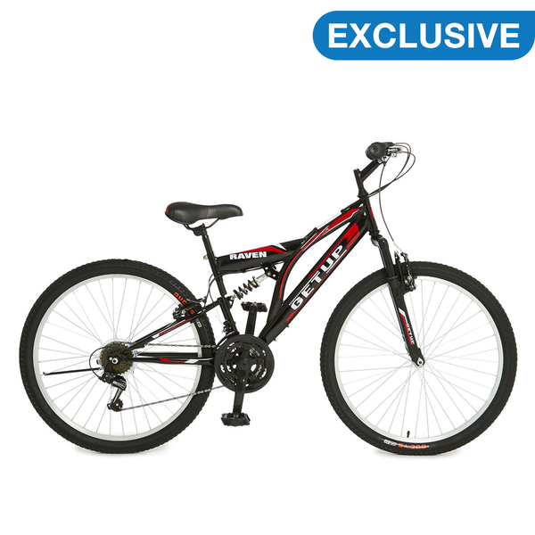 GetUp Raven 26'' Dual Suspension Bike - Shimano Equiped