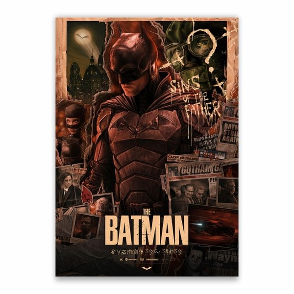 The Batman Sins Of The Father Poster - A1