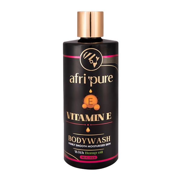 Afri Pure Vitamin E With Hemp Oil Body Wash 500ml