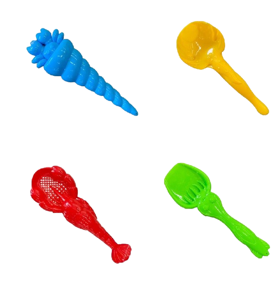 Kiddies Beach Spade Assorted - 4 Pack