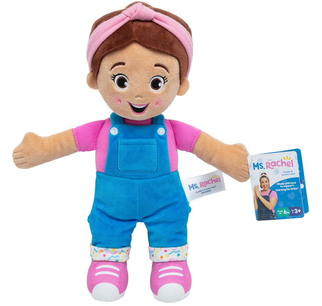 Ms. Rachel Official Cuddle &amp; Comfort Doll (11" Plush Doll)