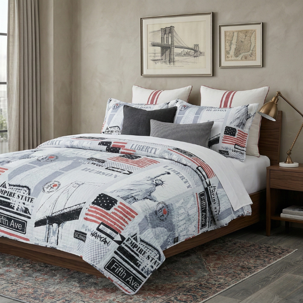 Simon Baker Liberty Bedspread