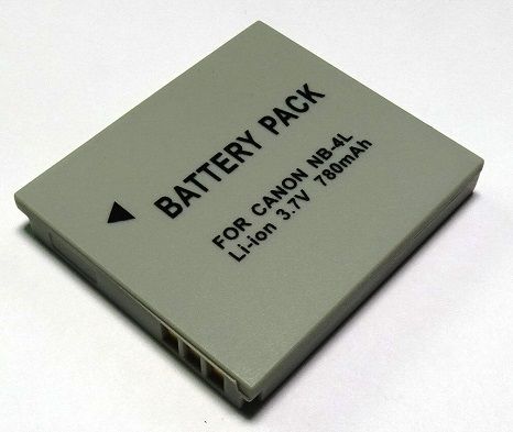 GPB Canon NB-4L Battery
