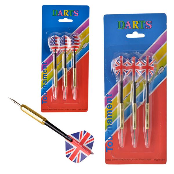Bulk Pack x 4 Dart 3pcs Per Pack Metal &amp; Plastic 14.5 cm