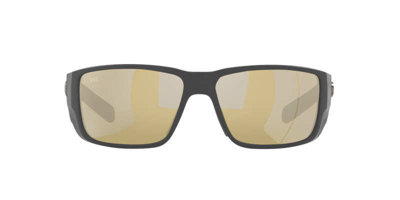 Costa Blackfin Pro Sunglasses - Matte Black/Sunrise Silver