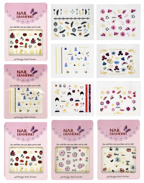 12 Piece Sticker Pack with Raised Designs, Perfect for Girls' Parties.