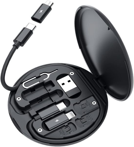 Portable USB C-type Charger Cable Set | 60W | Micro Stand | Micro USB Port