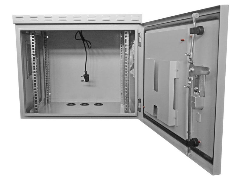 Scoop 9U 450mm Deep Outdoor Network Rack Cabinet with 2 fans CAB-9UO
