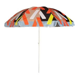 Basecamp Outdoor 8-Rib Beach Umbrella with Carry Bag - 2.25m