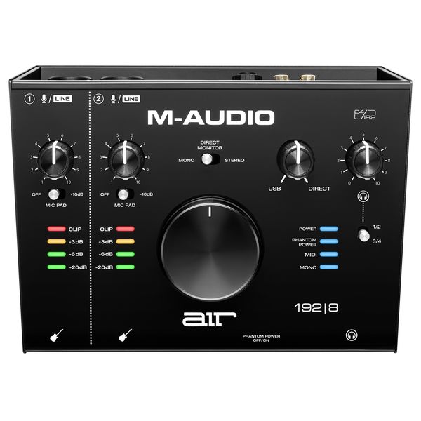 M-Audio Air 192X8 : 2 In 4 Out USB Audio Interface