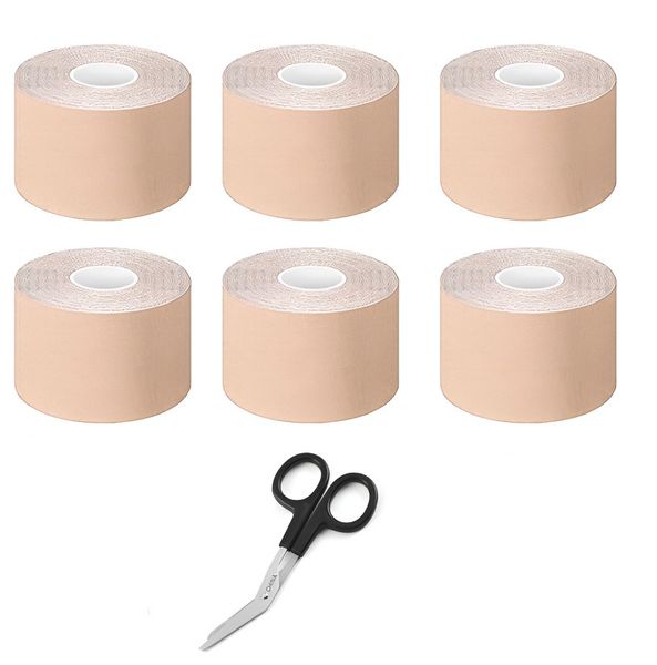 6 Kinesiology Tapes Elastic Athletic Muscle Pain Relief Taping Sports Tape