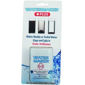 Watermaker Water Purification Sachets 5g 10 Pack WMPS