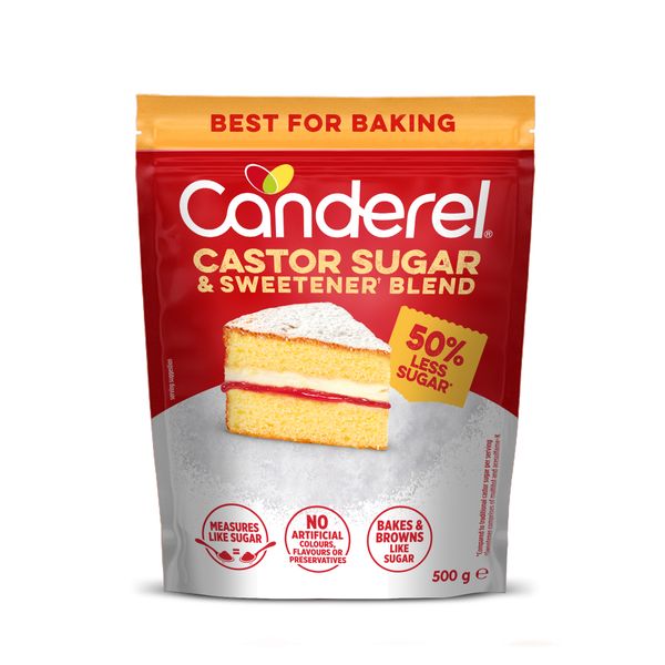 Canderel Castor Sugar &amp; Sweetener Blend