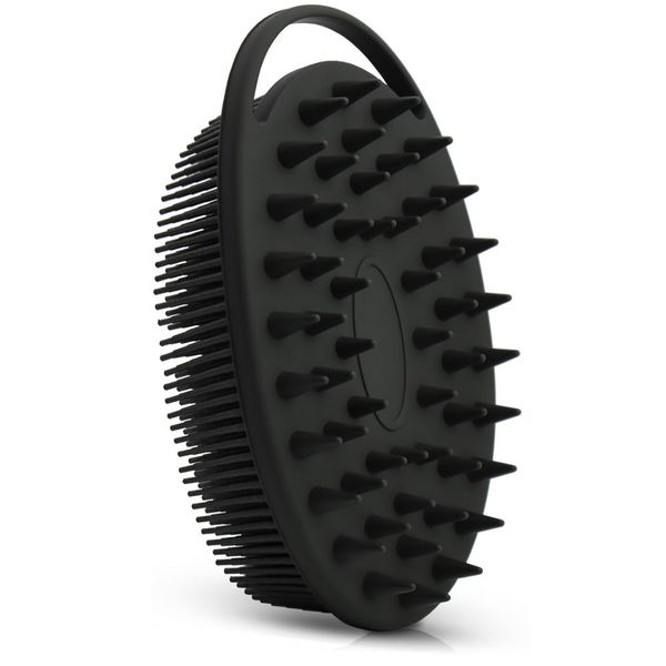 Silicone Shampoo Brush, Double-Sided Bath Brush