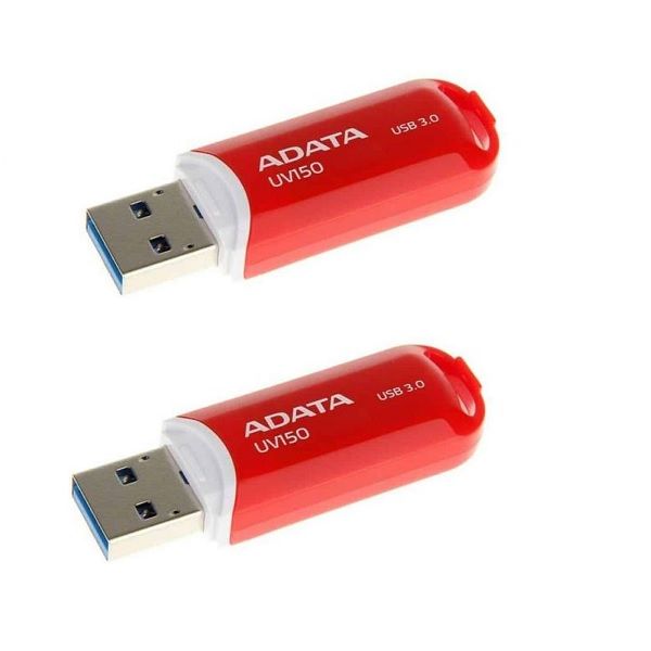 Adata UV150 Snap Cap USB3.2 Flash Drive 32GB Bundle Pack of 2