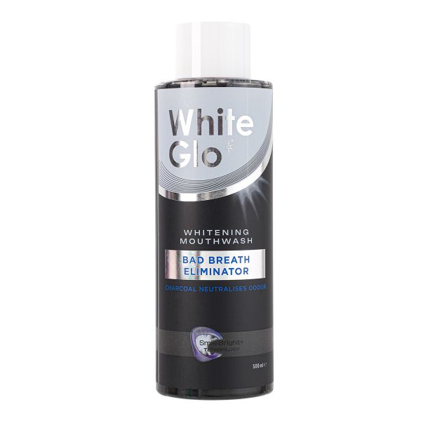 White Glo Whitening Mouthwash Bad Breath Eliminator 500ml