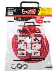 LAWN STAR - Extention Cord set 15 m x 1.0 mm 2500W