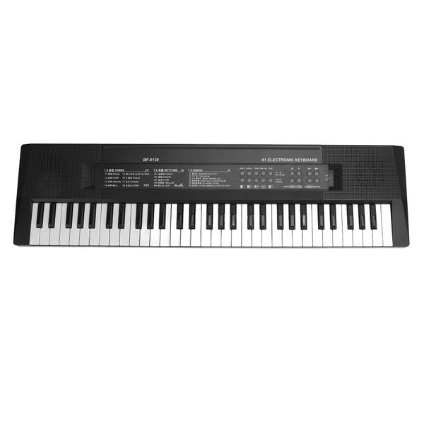 Piano Keyboard 61 Keys for Kids with Microphone