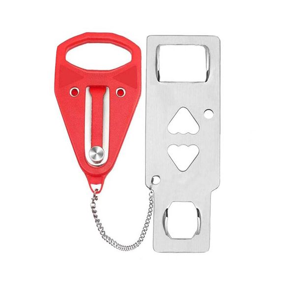 Portable Door Lock: Travel Security &amp; Privacy for Hotel, Home, Apartment
