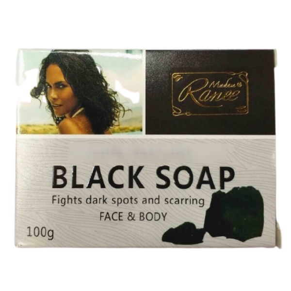 Natural Black Soap x 100g