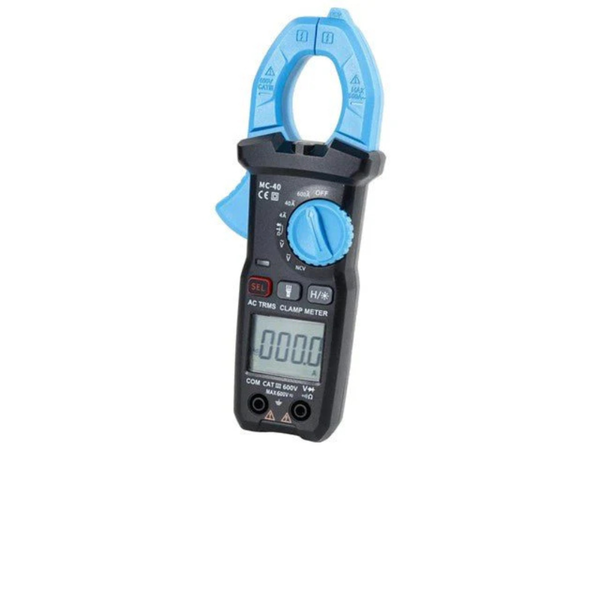 FNIRSI MC-40 Digital Clamp Meter 600A/600V True RMS Auto Range -Accurate