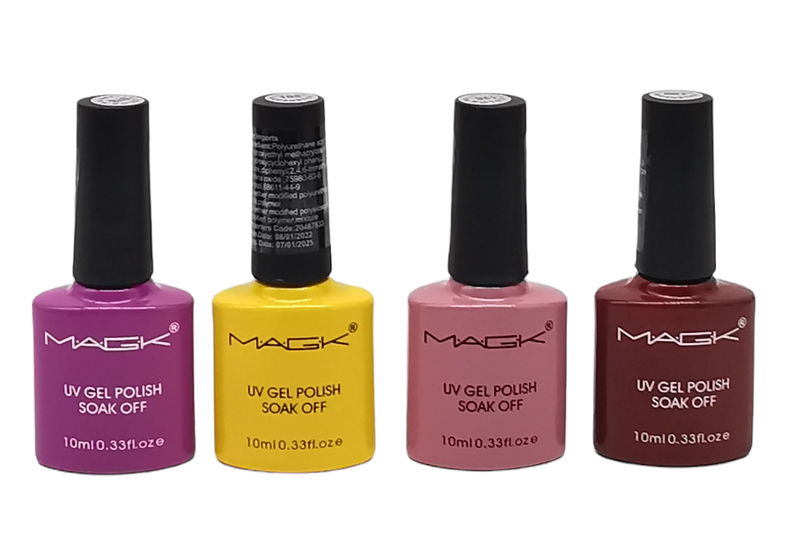 4 x MAGK UV Gel Polish (78/105/126/1)