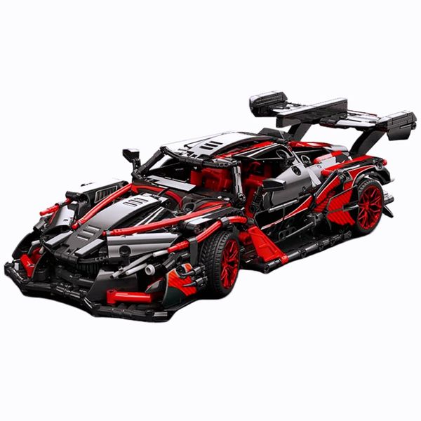 Apollo IE Racing Car Building Blocks Model Kit, Car Model DIY Toys, Adult
