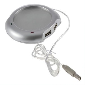 USB Mug Warmer And 4 Port Hub