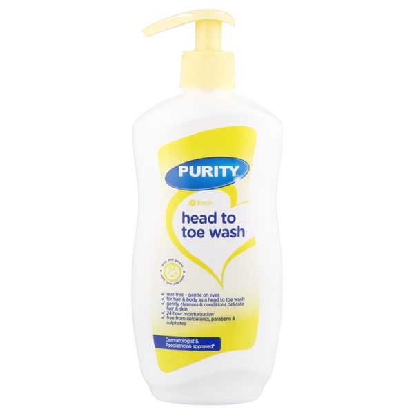 Elizabeth Anne's Purity Head To Toe Wash Fresh 500ml