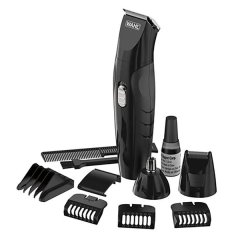 Wahl All In One Rechargeable Nose Ear Beard Goomer Trimmer Shaving 12 Piece