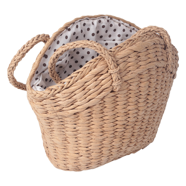 Ladies Super Large Straw Bag Ladies Handbag Straw Woven Beach Bag