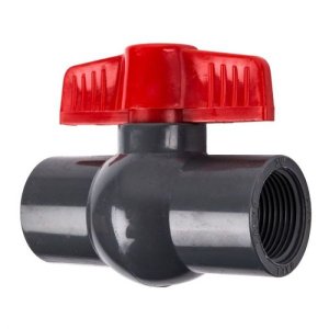 Ball Valve - Pvc Threaded - 80mm - 2 Pack