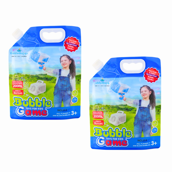 Bubble Solution Concentrate 200ml (2 Pack) - Makes 4 Litres