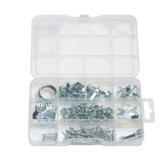 Wadfow - Picture Hanging Kit - Carbon Steel Wall Mounting Set -201 Pieces