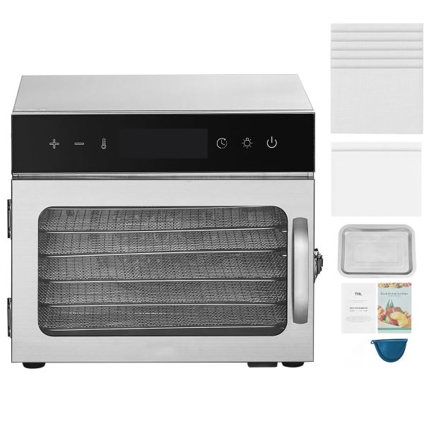 thl Food Dehydrator Machine, 6 Trays, 400W Electric Food Dryer for Home