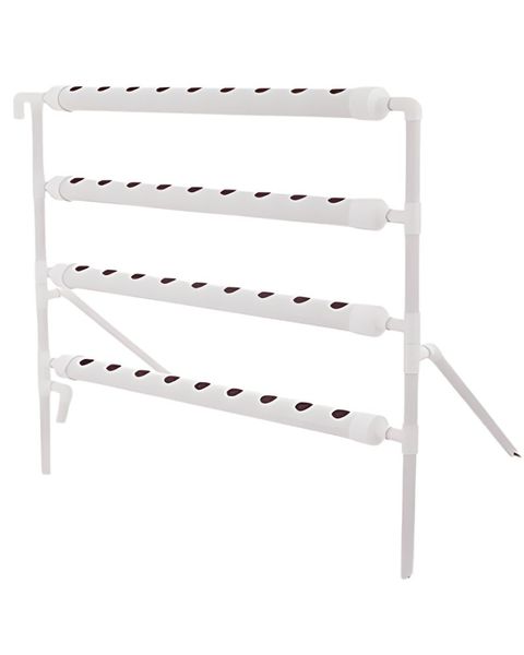 36-Hole Vertical Hydroponic Garden Kit - 4-Layer Indoor &amp; Outdoor System