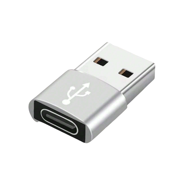 Type C to USB OTG adapter - Silver