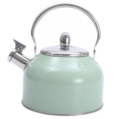 Stainless Steel Whistle Teakettle Household Tea Kettle Kitchen Drinkware Water Bottle (Assorted Color)|Pitchers