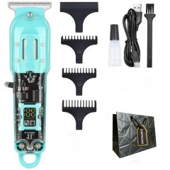 Professional Electric Hair Clipper Shaver USB &amp; Luxury Simpsons Bag