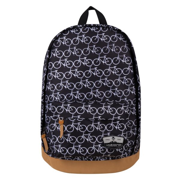 Volkano Suede Series Backpack - Black Bicycles