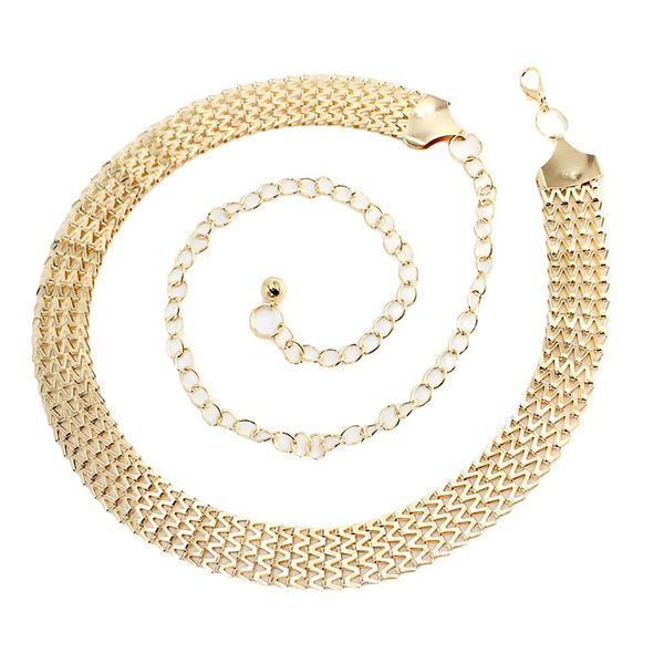 Women Waist Chain Belt Chain Chunky Belt Dress Chain Belt
