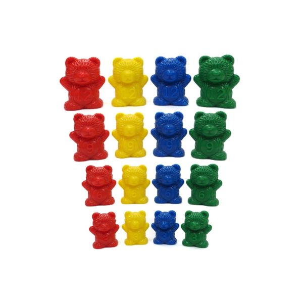 Weighted Bear Counters (Used With Balance Scale) - 96 Piece