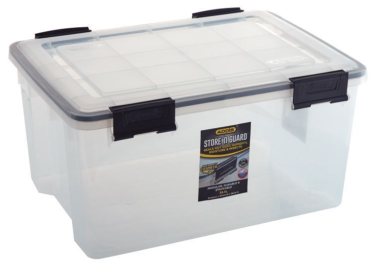 Addis - 38.5 Litre Store n Guard - Clear
