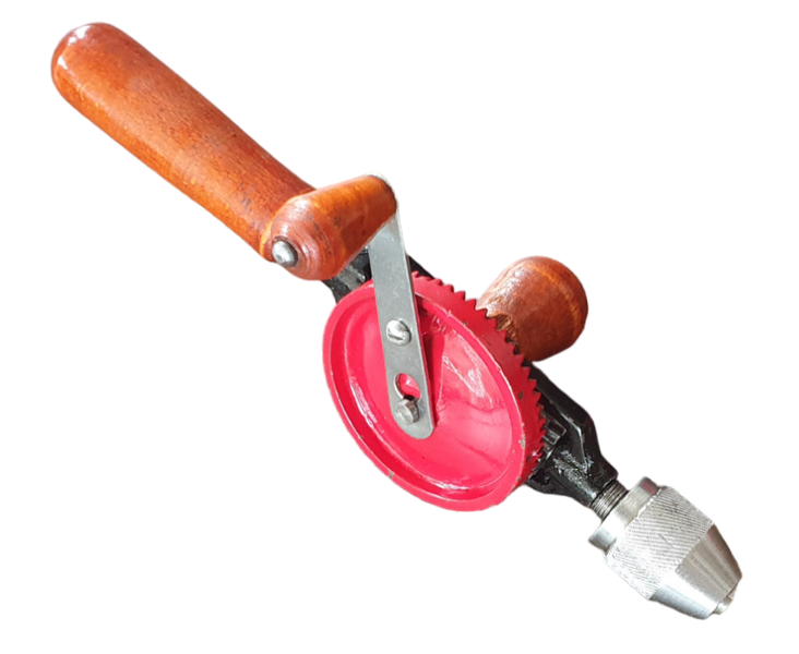 Hand Drill With 8mm Chuck - Vintage Model