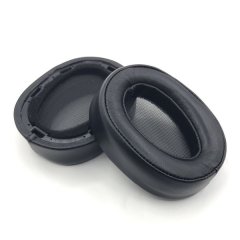 1 pair black Replacement EarPads for Sony MDR-100ABN WH-H900N Headphones