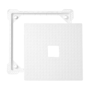 Wirquin - Bath Inspection Tileable Hatch White PVC