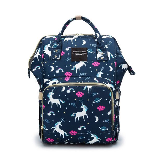 Mummy Maternity Nappy Diaper Bag - Navy Blue