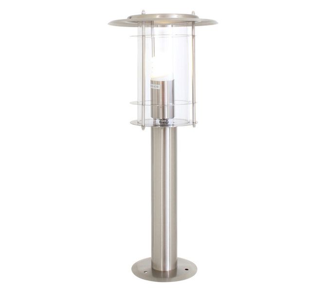 Pedestal Light Satin Chrome 60 W
